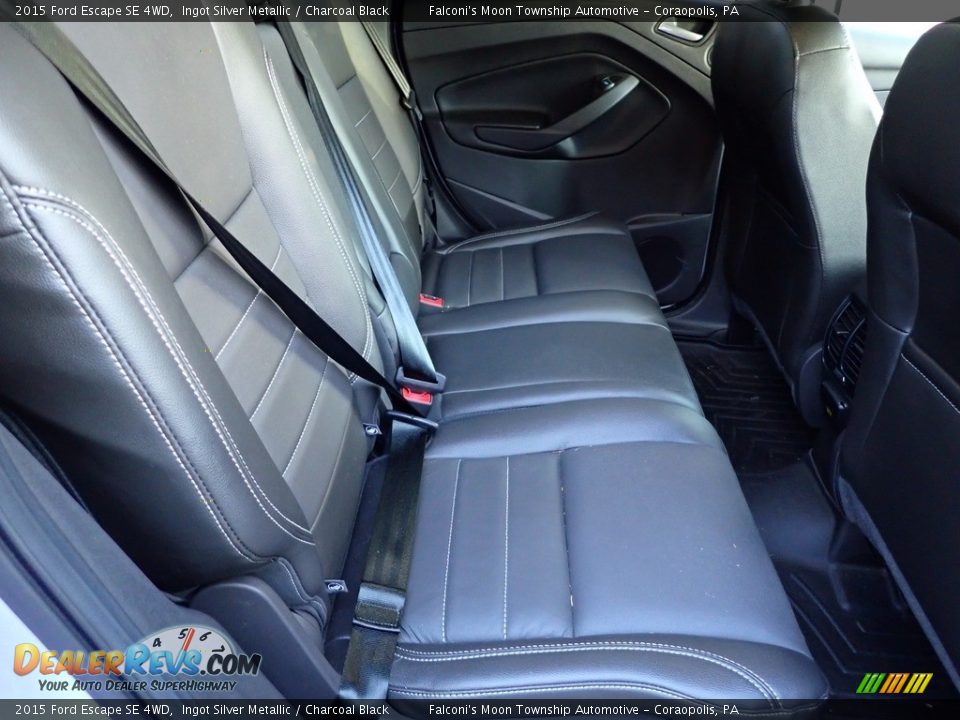 2015 Ford Escape SE 4WD Ingot Silver Metallic / Charcoal Black Photo #15