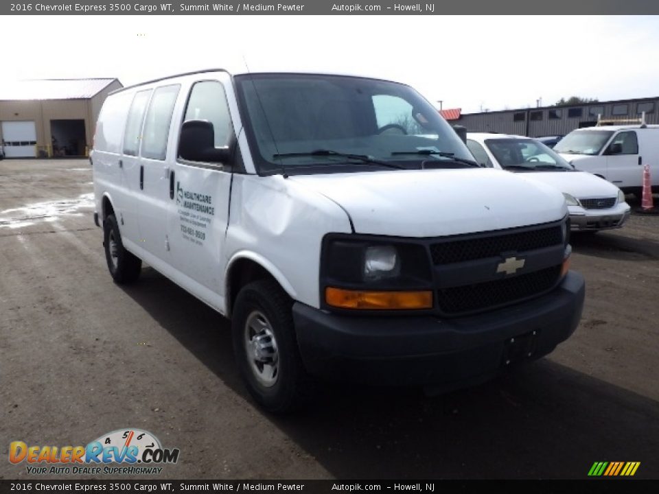 2016 Chevrolet Express 3500 Cargo WT Summit White / Medium Pewter Photo #3