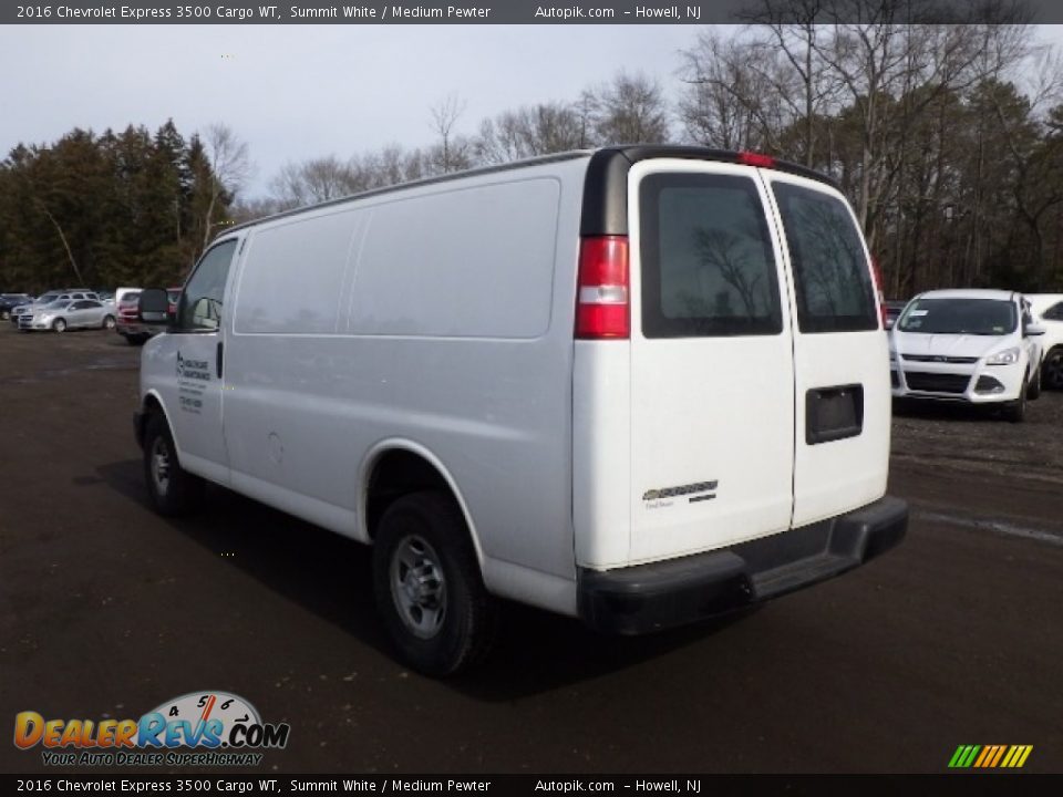 2016 Chevrolet Express 3500 Cargo WT Summit White / Medium Pewter Photo #4