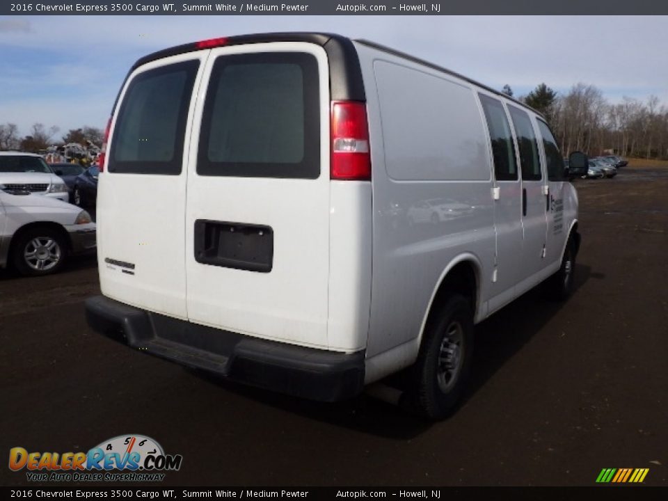 2016 Chevrolet Express 3500 Cargo WT Summit White / Medium Pewter Photo #6