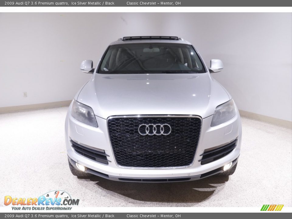 2009 Audi Q7 3.6 Premium quattro Ice Silver Metallic / Black Photo #2