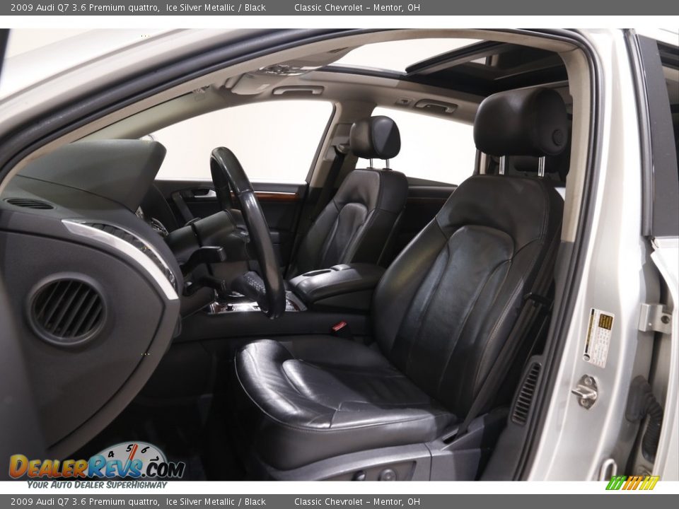 2009 Audi Q7 3.6 Premium quattro Ice Silver Metallic / Black Photo #5