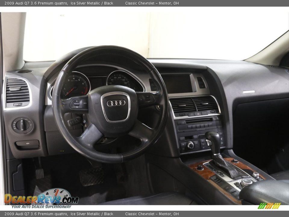 2009 Audi Q7 3.6 Premium quattro Ice Silver Metallic / Black Photo #6