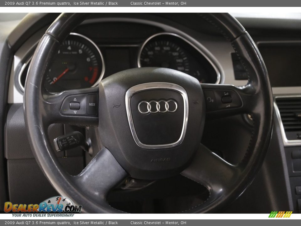 2009 Audi Q7 3.6 Premium quattro Ice Silver Metallic / Black Photo #7