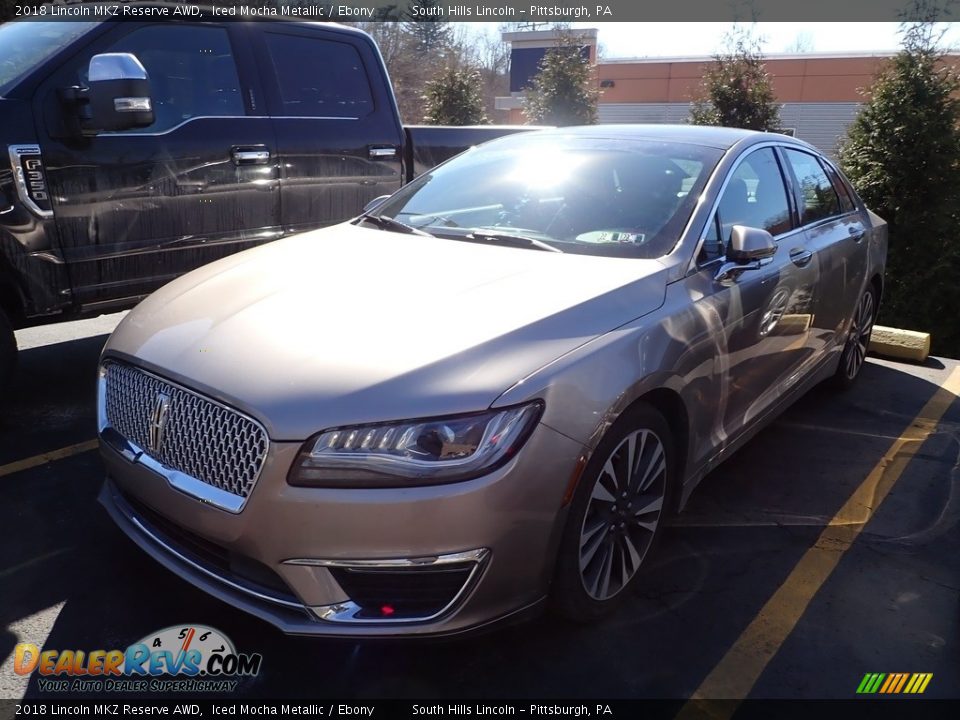 2018 Lincoln MKZ Reserve AWD Iced Mocha Metallic / Ebony Photo #1