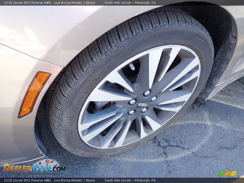 2018 Lincoln MKZ Reserve AWD Iced Mocha Metallic / Ebony Photo #2