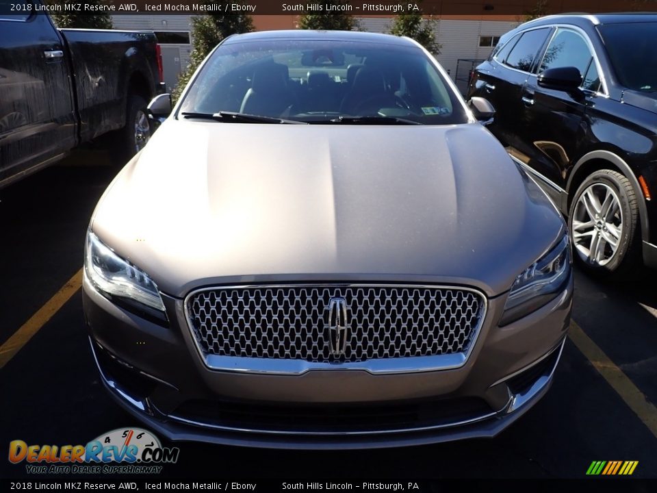 2018 Lincoln MKZ Reserve AWD Iced Mocha Metallic / Ebony Photo #3