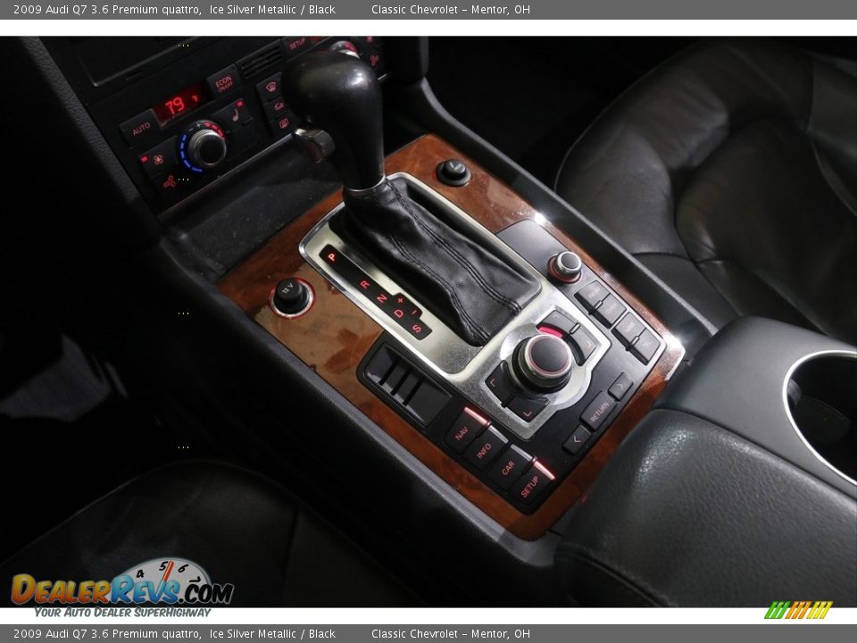 2009 Audi Q7 3.6 Premium quattro Ice Silver Metallic / Black Photo #14