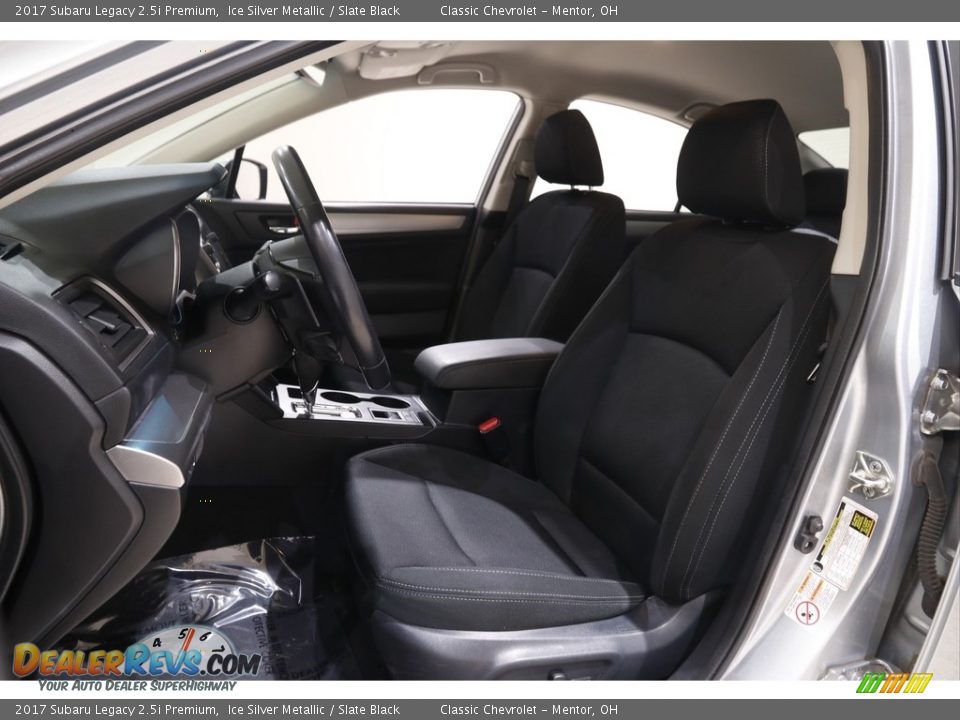 2017 Subaru Legacy 2.5i Premium Ice Silver Metallic / Slate Black Photo #5