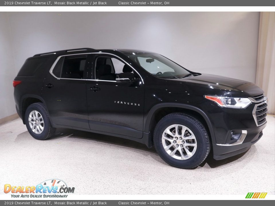 2019 Chevrolet Traverse LT Mosaic Black Metallic / Jet Black Photo #1