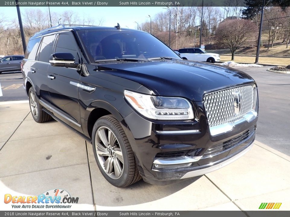 2018 Lincoln Navigator Reserve 4x4 Black Velvet / Ebony Photo #8