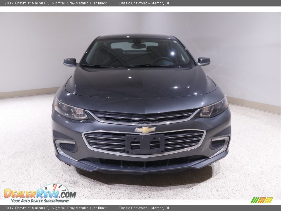 2017 Chevrolet Malibu LT Nightfall Gray Metallic / Jet Black Photo #2