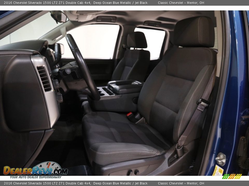 Front Seat of 2016 Chevrolet Silverado 1500 LTZ Z71 Double Cab 4x4 Photo #5