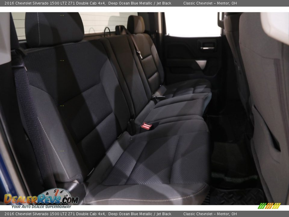 2016 Chevrolet Silverado 1500 LTZ Z71 Double Cab 4x4 Deep Ocean Blue Metallic / Jet Black Photo #17