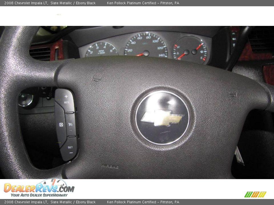 2008 Chevrolet Impala LT Slate Metallic / Ebony Black Photo #4