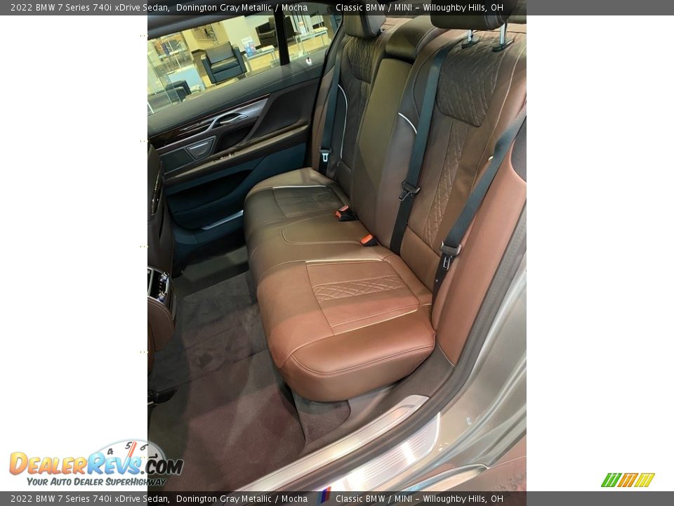 Rear Seat of 2022 BMW 7 Series 740i xDrive Sedan Photo #5