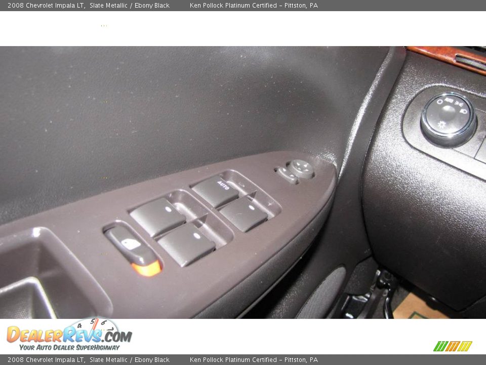 2008 Chevrolet Impala LT Slate Metallic / Ebony Black Photo #5