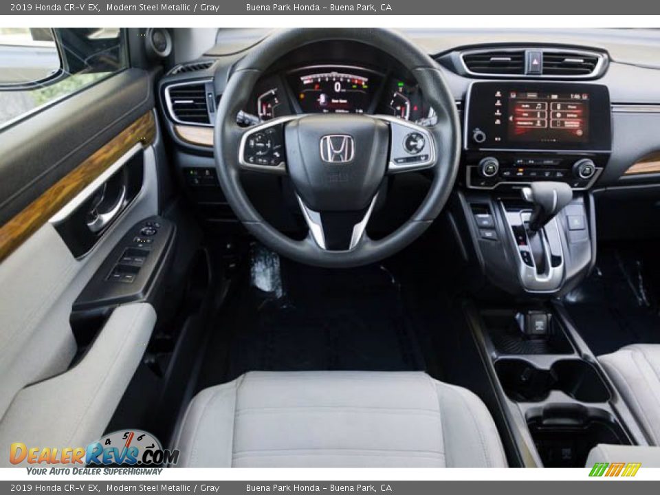 2019 Honda CR-V EX Modern Steel Metallic / Gray Photo #5