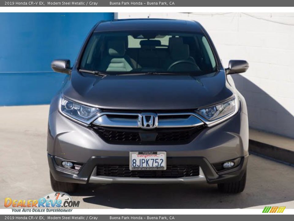 2019 Honda CR-V EX Modern Steel Metallic / Gray Photo #7