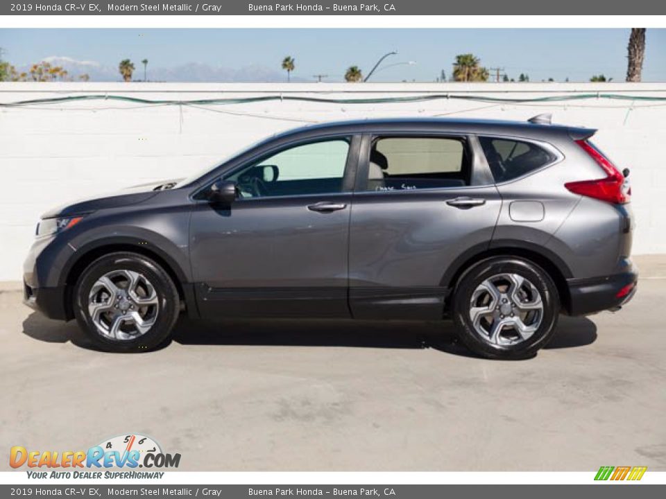 2019 Honda CR-V EX Modern Steel Metallic / Gray Photo #8