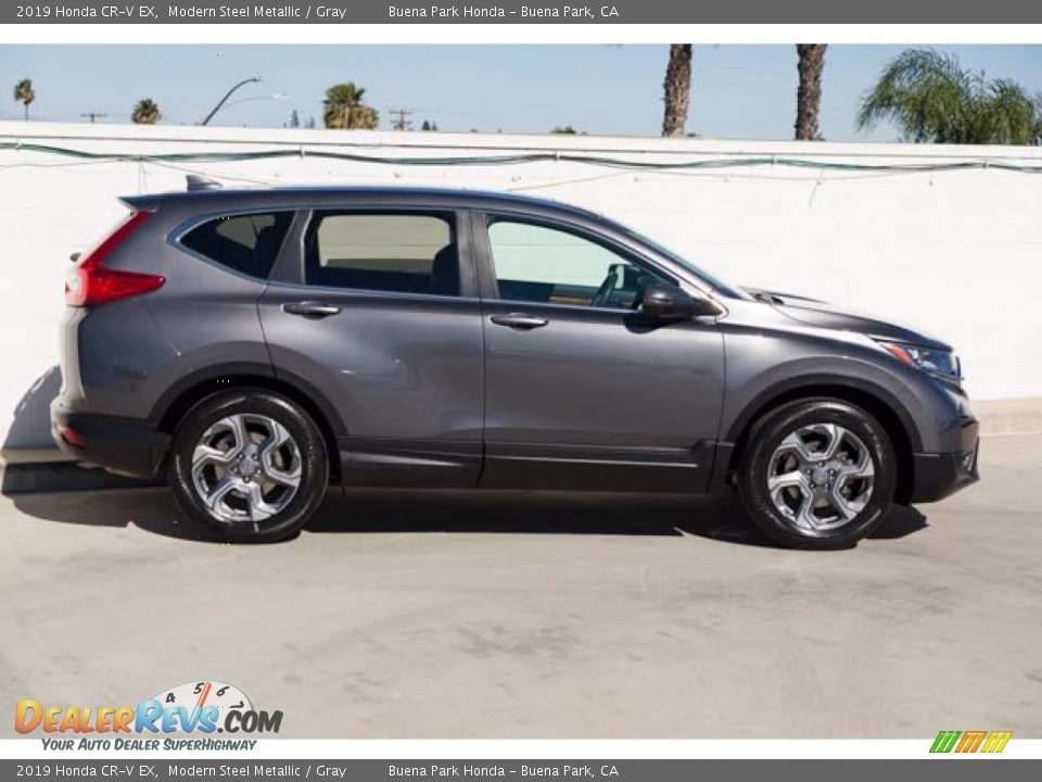 2019 Honda CR-V EX Modern Steel Metallic / Gray Photo #10