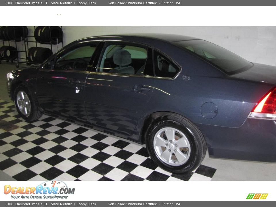 2008 Chevrolet Impala LT Slate Metallic / Ebony Black Photo #7