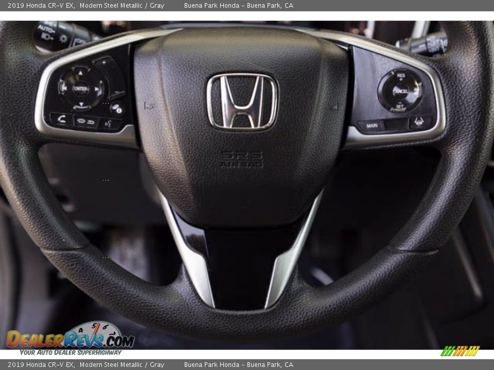 2019 Honda CR-V EX Modern Steel Metallic / Gray Photo #11