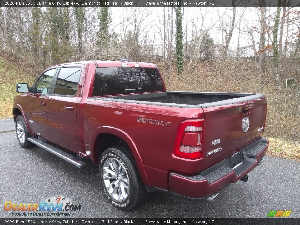 2020 Ram 1500 Laramie Crew Cab 4x4 Delmonico Red Pearl / Black Photo #11