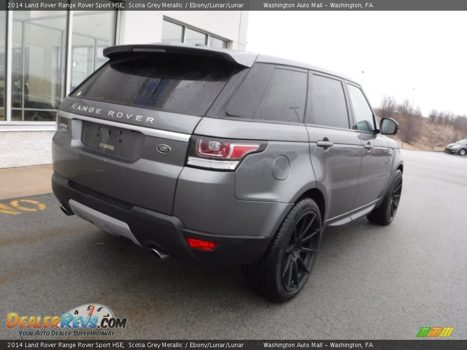 2014 Land Rover Range Rover Sport HSE Scotia Grey Metallic / Ebony/Lunar/Lunar Photo #10