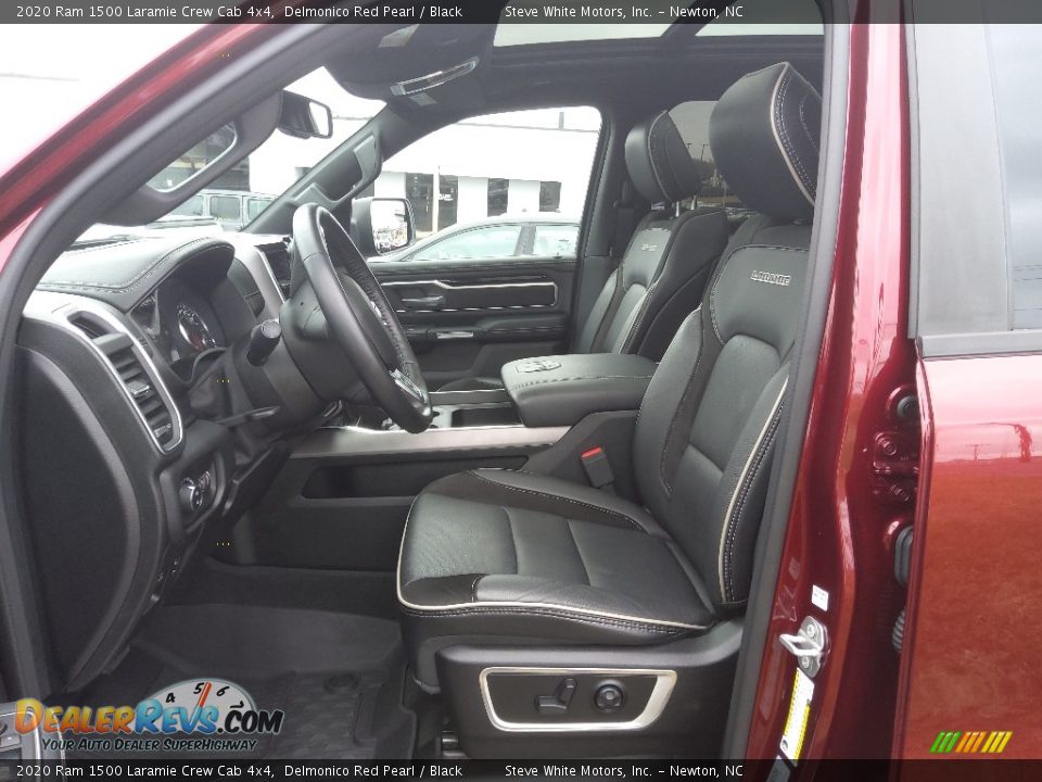 2020 Ram 1500 Laramie Crew Cab 4x4 Delmonico Red Pearl / Black Photo #13