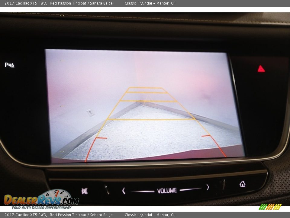 2017 Cadillac XT5 FWD Red Passion Tintcoat / Sahara Beige Photo #14