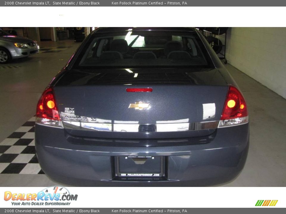2008 Chevrolet Impala LT Slate Metallic / Ebony Black Photo #8