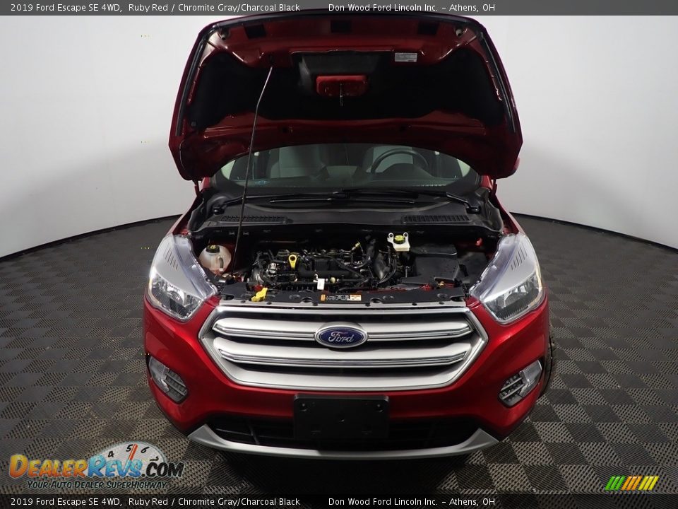 2019 Ford Escape SE 4WD Ruby Red / Chromite Gray/Charcoal Black Photo #6