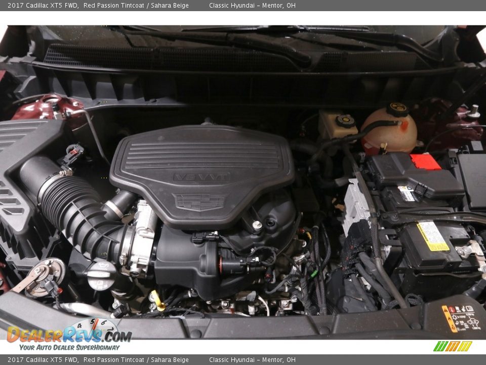 2017 Cadillac XT5 FWD Red Passion Tintcoat / Sahara Beige Photo #21