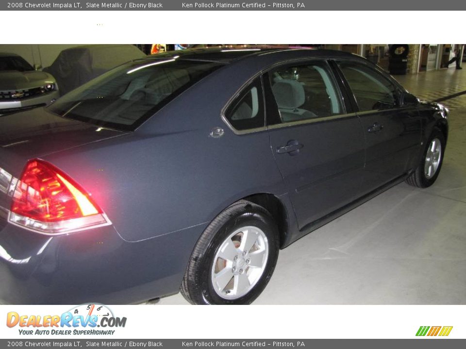 2008 Chevrolet Impala LT Slate Metallic / Ebony Black Photo #9