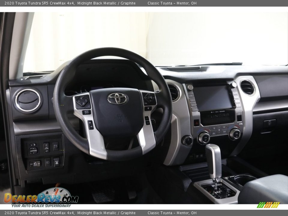 2020 Toyota Tundra SR5 CrewMax 4x4 Midnight Black Metallic / Graphite Photo #6