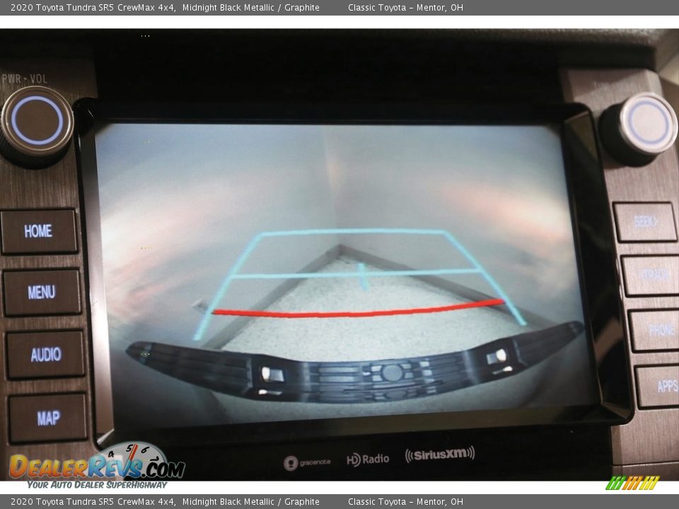 2020 Toyota Tundra SR5 CrewMax 4x4 Midnight Black Metallic / Graphite Photo #11