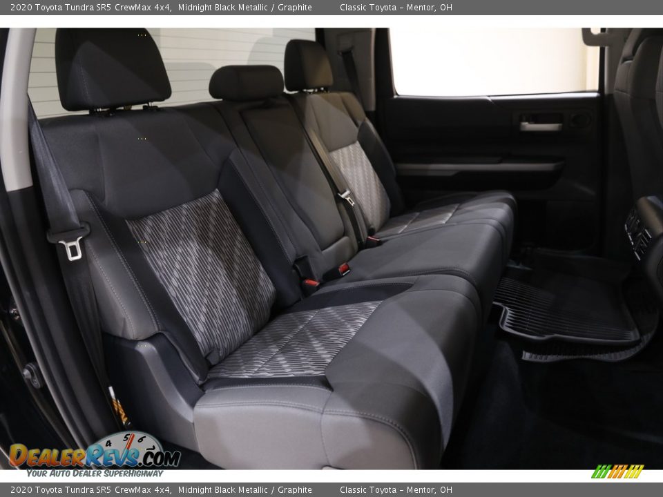 2020 Toyota Tundra SR5 CrewMax 4x4 Midnight Black Metallic / Graphite Photo #15