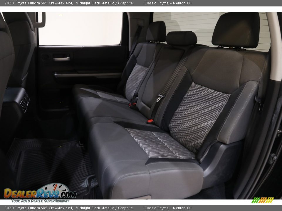 2020 Toyota Tundra SR5 CrewMax 4x4 Midnight Black Metallic / Graphite Photo #16