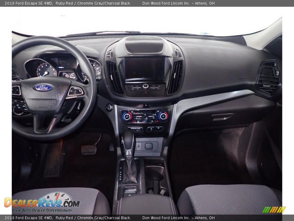 2019 Ford Escape SE 4WD Ruby Red / Chromite Gray/Charcoal Black Photo #26