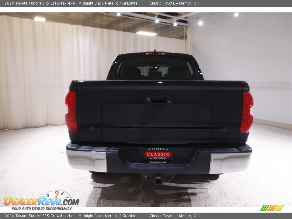 2020 Toyota Tundra SR5 CrewMax 4x4 Midnight Black Metallic / Graphite Photo #17
