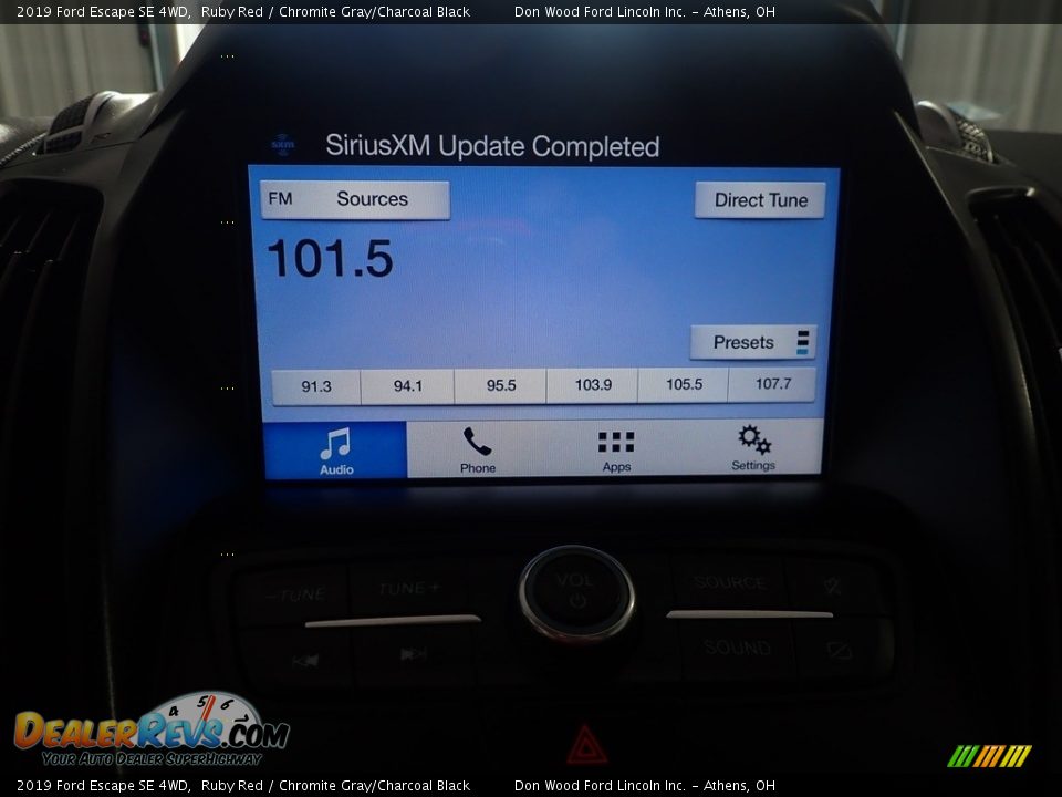 2019 Ford Escape SE 4WD Ruby Red / Chromite Gray/Charcoal Black Photo #27