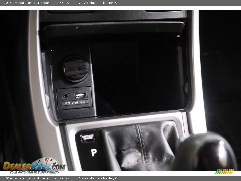 2014 Hyundai Elantra SE Sedan Red / Gray Photo #13