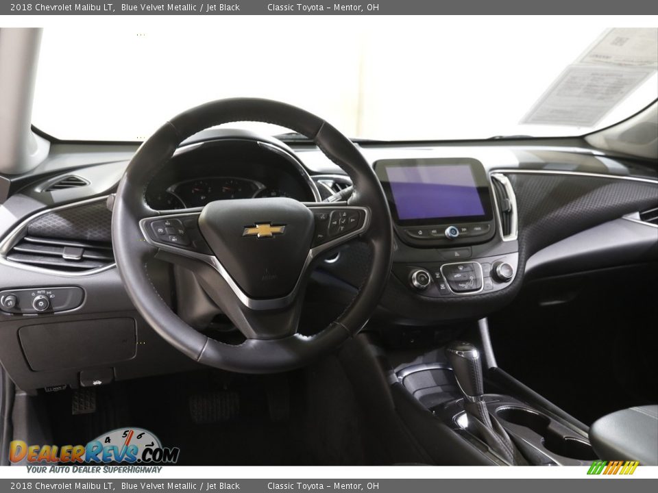 2018 Chevrolet Malibu LT Blue Velvet Metallic / Jet Black Photo #6