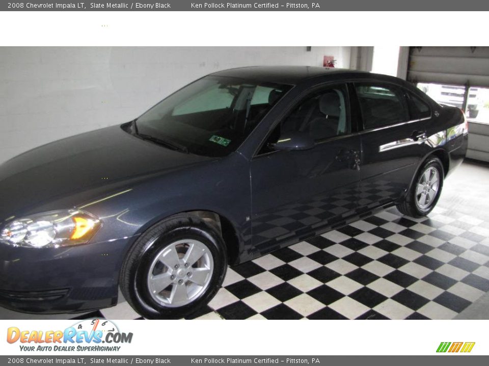 2008 Chevrolet Impala LT Slate Metallic / Ebony Black Photo #12