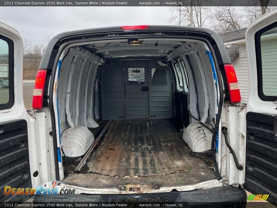 2011 Chevrolet Express 1500 Work Van Summit White / Medium Pewter Photo #18