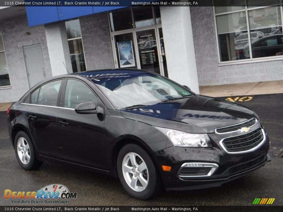 2016 Chevrolet Cruze Limited LT Black Granite Metallic / Jet Black Photo #1