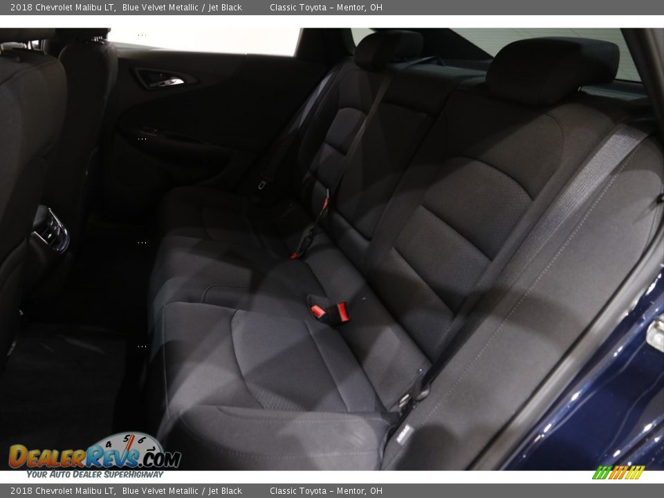 2018 Chevrolet Malibu LT Blue Velvet Metallic / Jet Black Photo #16