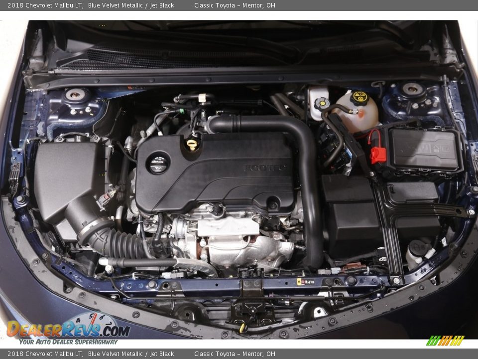 2018 Chevrolet Malibu LT Blue Velvet Metallic / Jet Black Photo #18