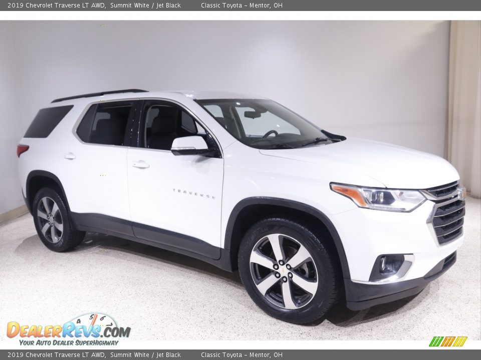 2019 Chevrolet Traverse LT AWD Summit White / Jet Black Photo #1